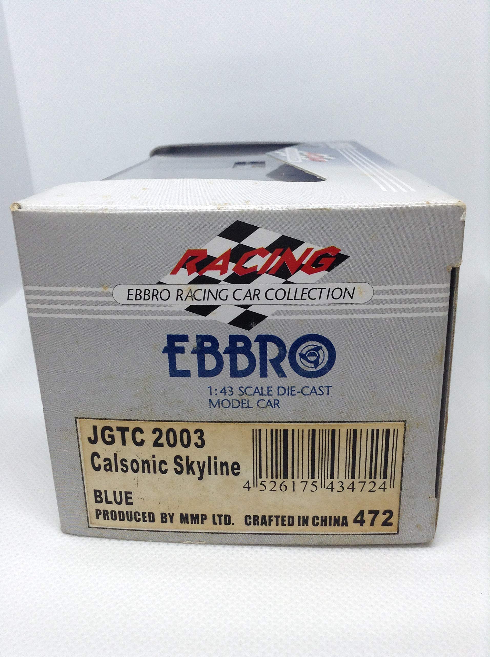 エブロ　1/43日産カルソニックスカイライン　JGTC 2003 1/43 エブロ P412 日産 カルソニック スカイライン JGTC 2003 #12